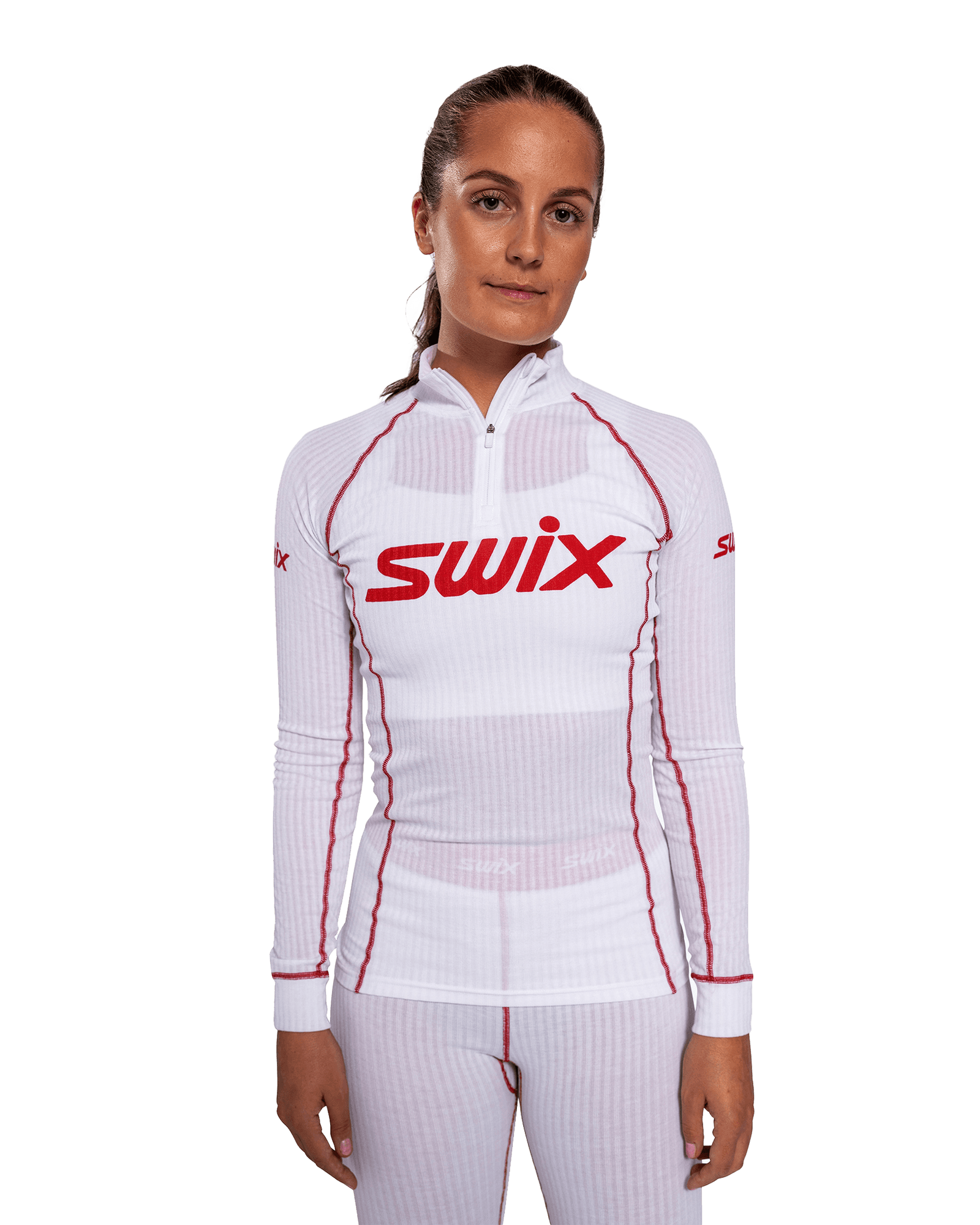 Bright White/Swix Red